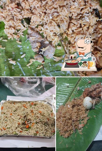 Fried rice at Hotel Pandian