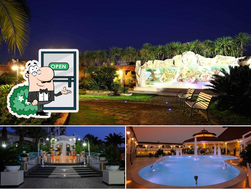 Puoi goderti l'aria fresca da seduto all'esterno di Ristorante La Lanterna