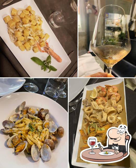 Platti al Ristorante al posto accanto