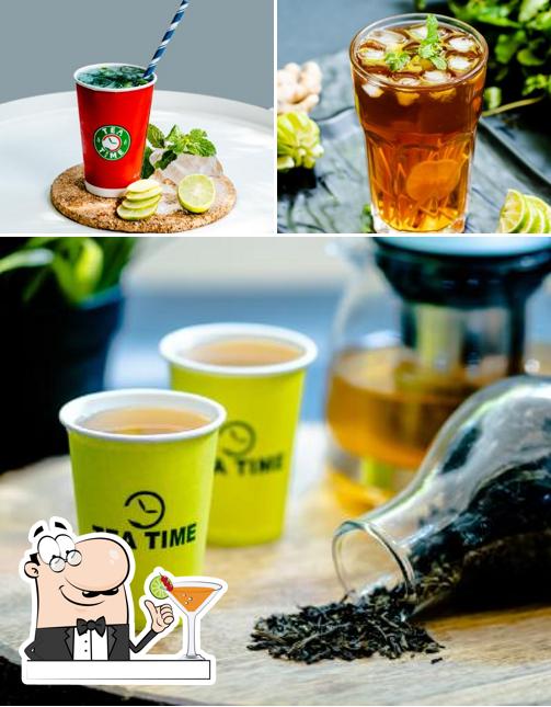 Try a drink from the menu