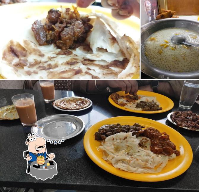 Food at Champion Restaurant