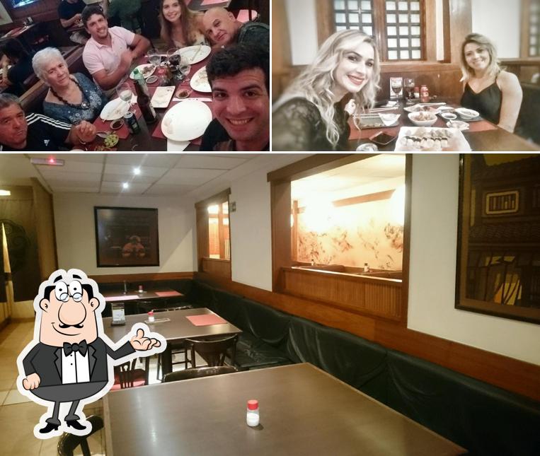 Veja imagens do interior do Nippon Restaurante