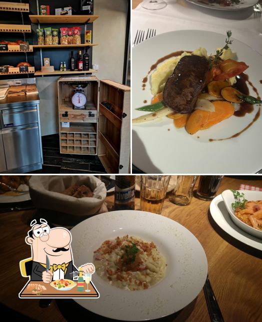 La foto di cibo e bevanda da Restaurant Biselli