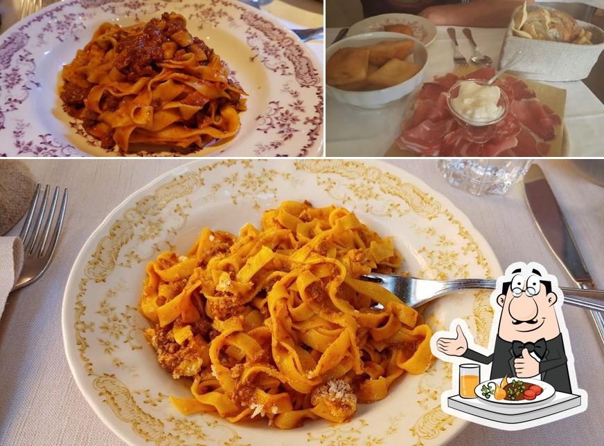 Prosciutto crudo al Trattoria La Montanara