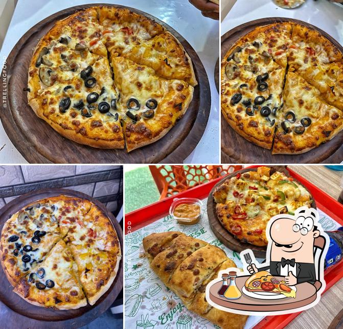 At The Pizza Bite Cafe, you can get pizza