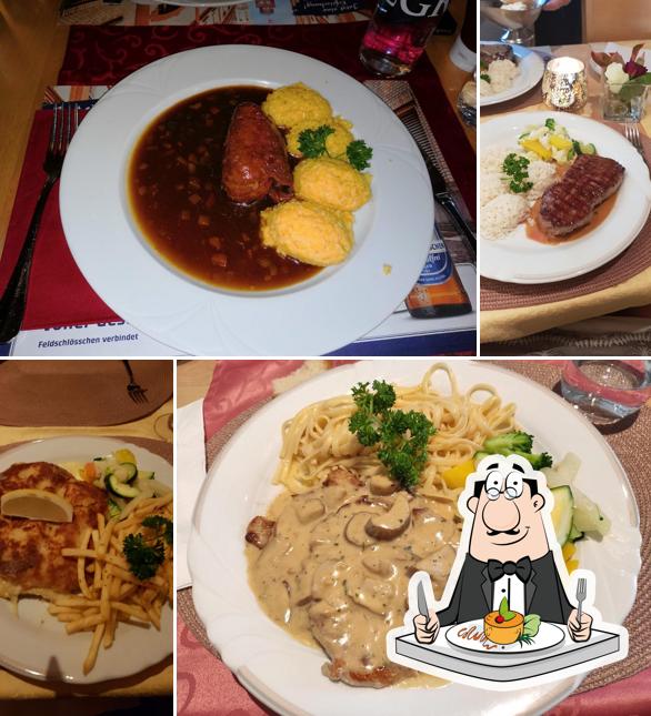 Platti al Restaurant Flora