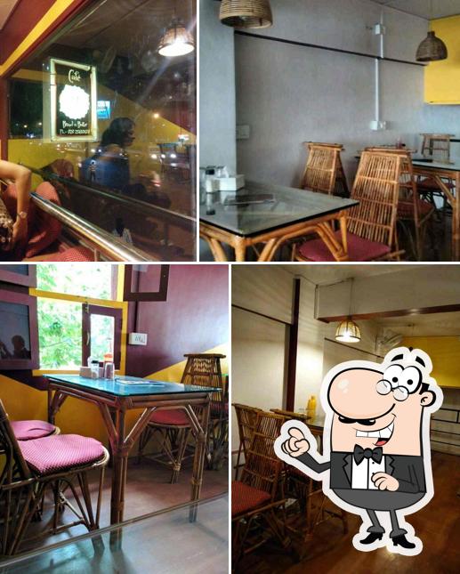 The interior of Cafe AR and tiffin service