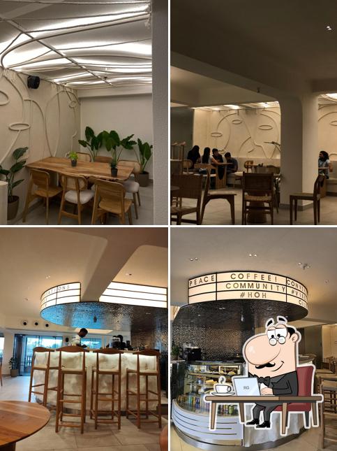 The interior of House Of Huegah (HOH)