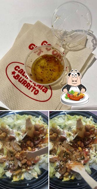 Meals at California Burrito