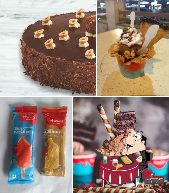 Havmor Ice Cream offers a selection of desserts