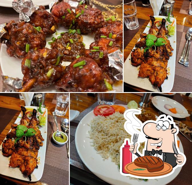 There’s a selection of dishes for meat lovers