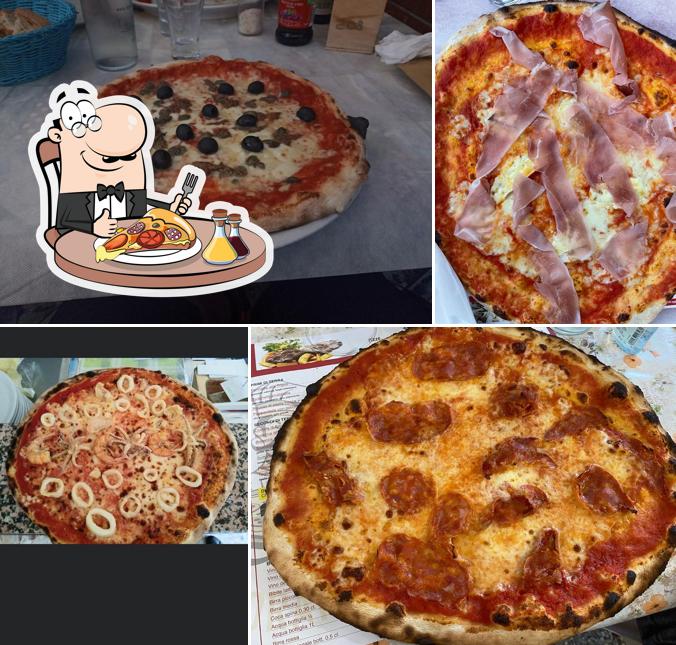 Scegli tra le molte varianti di pizza