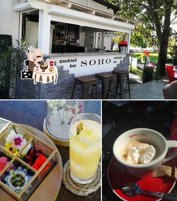 Guarda la foto che mostra la cibo e interni di Soho II