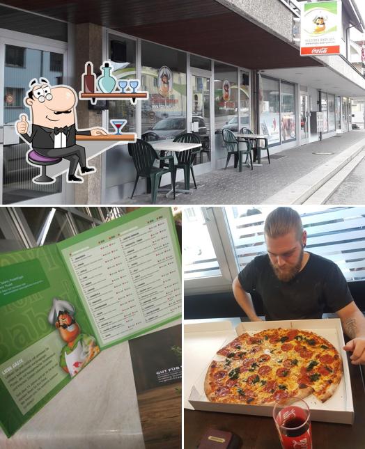 Gli interni di Babylon Pizzakurier