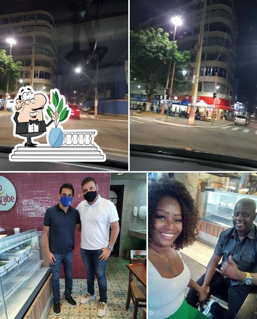 O exterior do Kebab Árabe