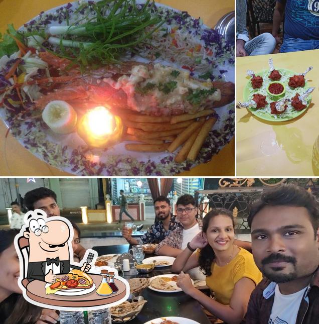 Order pizza at Marlin Food Court