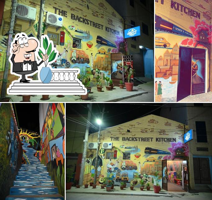 The exterior of The Backstreet Kitchen