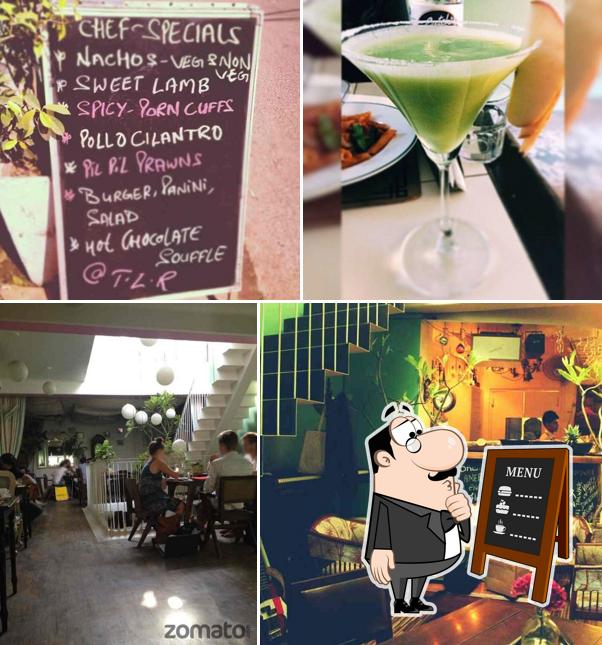 Check out the menu on the blackboard