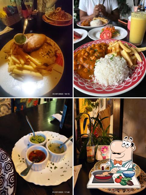 Curry de frango em Bistrô Odoyá