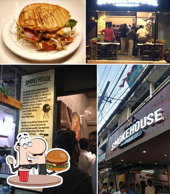 Smokehouse Barbeque Co.’s burgers will suit different tastes