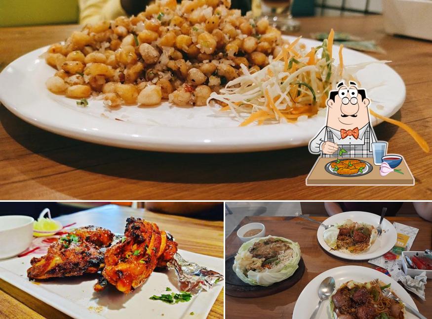 Chicken wings at ADDA Cafe