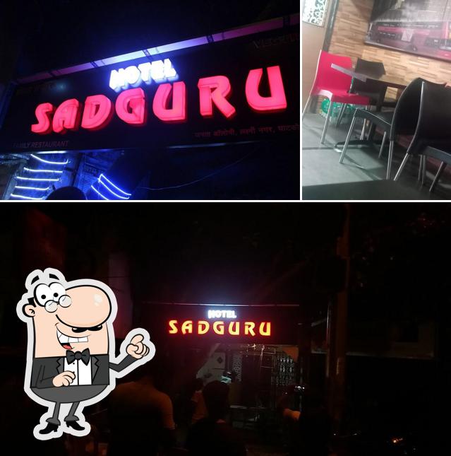 The exterior of Hotel Sadguru