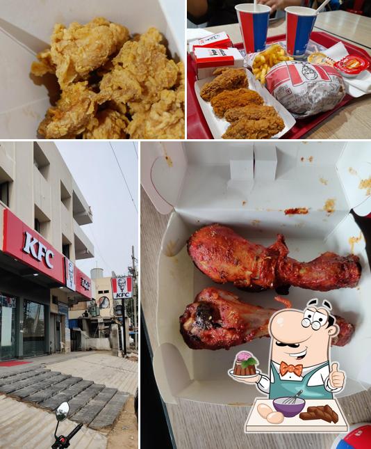 KFC offers a range of sweet dishes