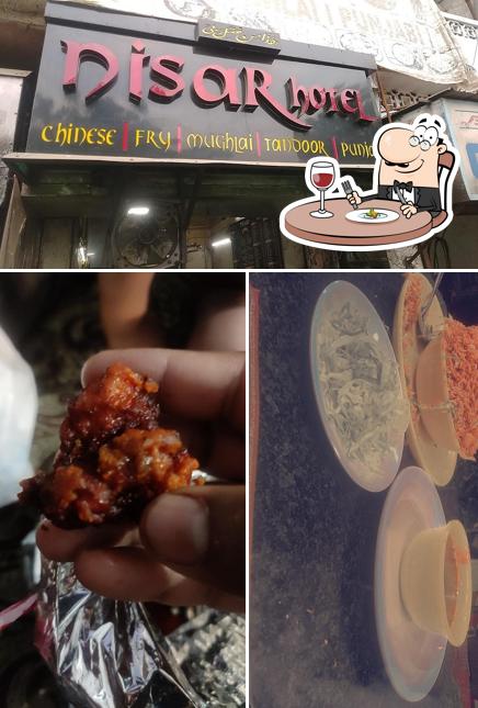 Food at Nisar hotel