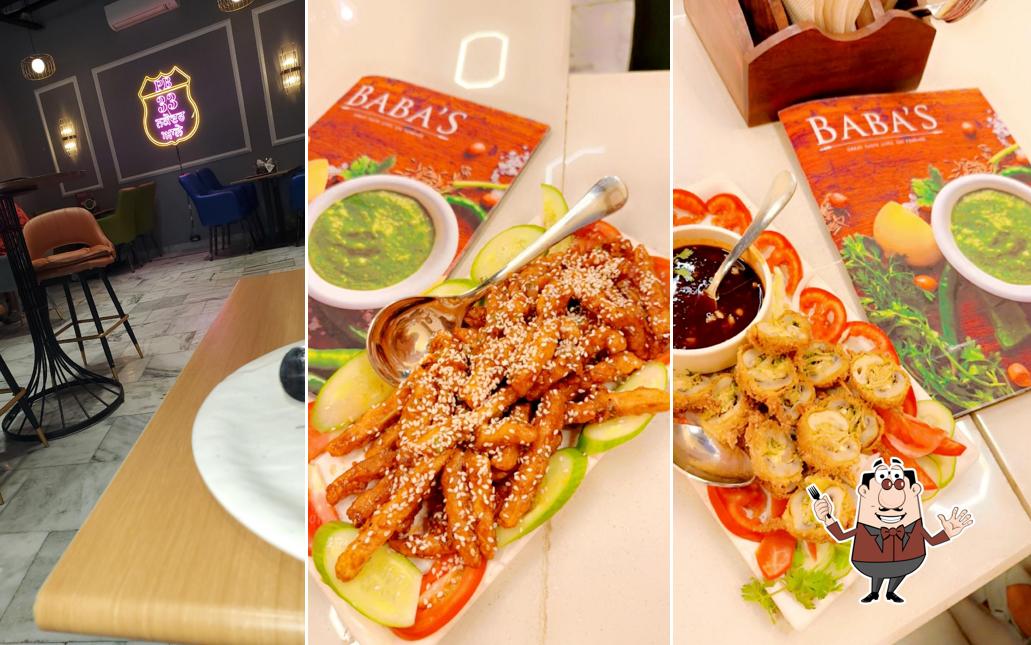 Food at BABA’s Chicken (Baba chicken) Nakodar