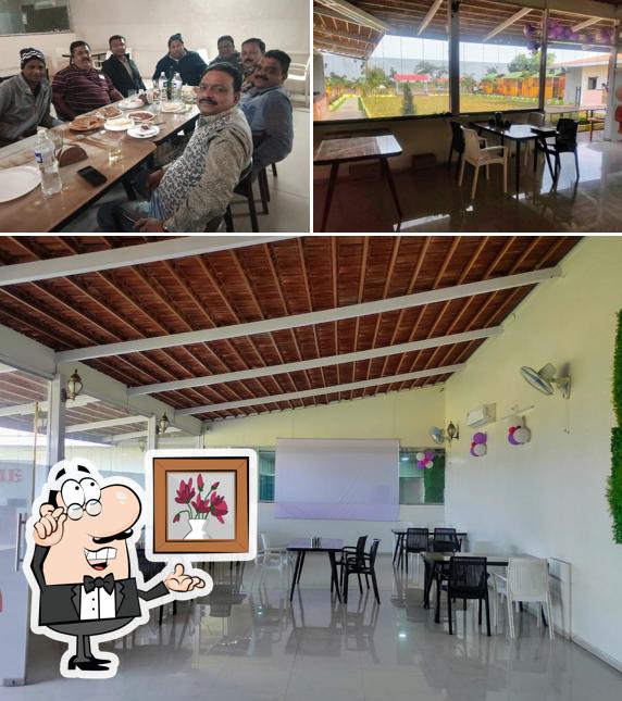 The interior of Hotel Tiranga