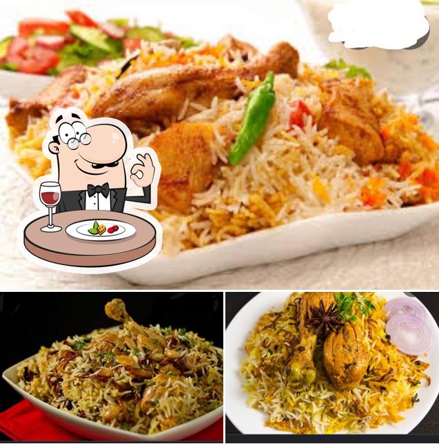Food at Rashid Biryani Point