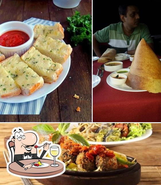 Food at The Saffron Restaurant