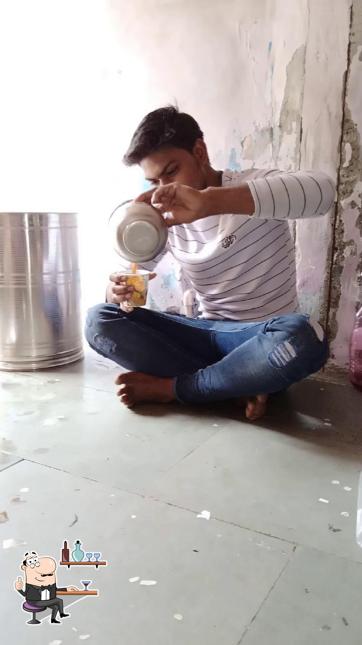 The interior of Surya Hotel