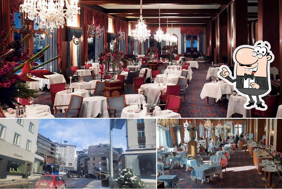 Le Restaurant si caratterizza per la interni e torta