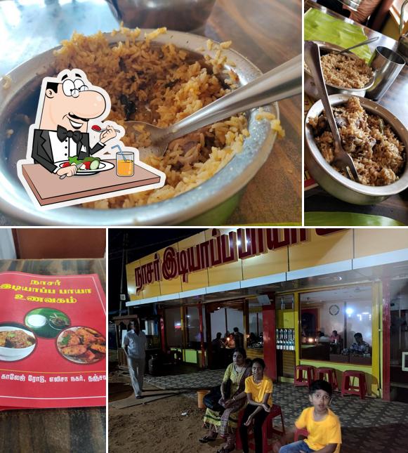 Food at Nasar Idiyappa Restaurant