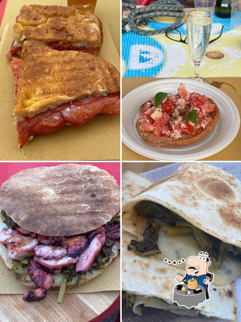 Cibo al Ristorante Piadineria