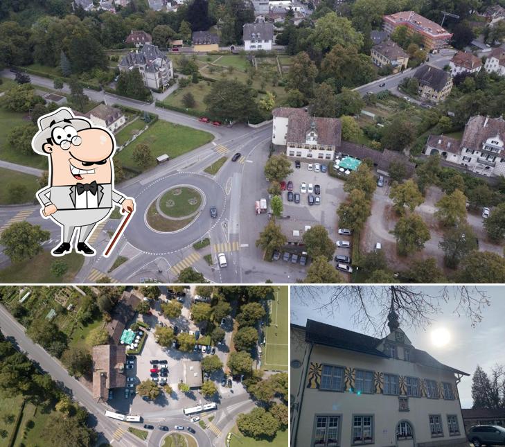 Guarda gli esterni di Schweizer Küche Events Restaurant Zum Alten Schützenhaus