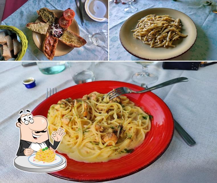 Spaghetti alla carbonara al Trattoria Lilli