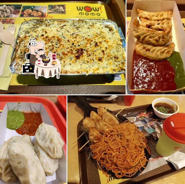 Food at Wow! Momo