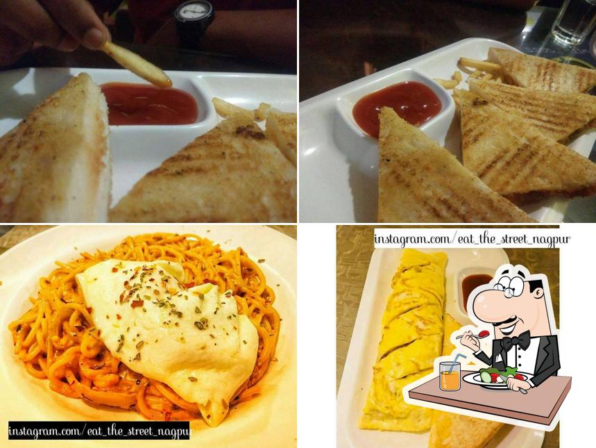 Meals at Yello - Cafe. Best Cafe for Couple, Coffee, Breakfast, Sandwiches, Special Occasion, Kitty Party, Birthday Celebration