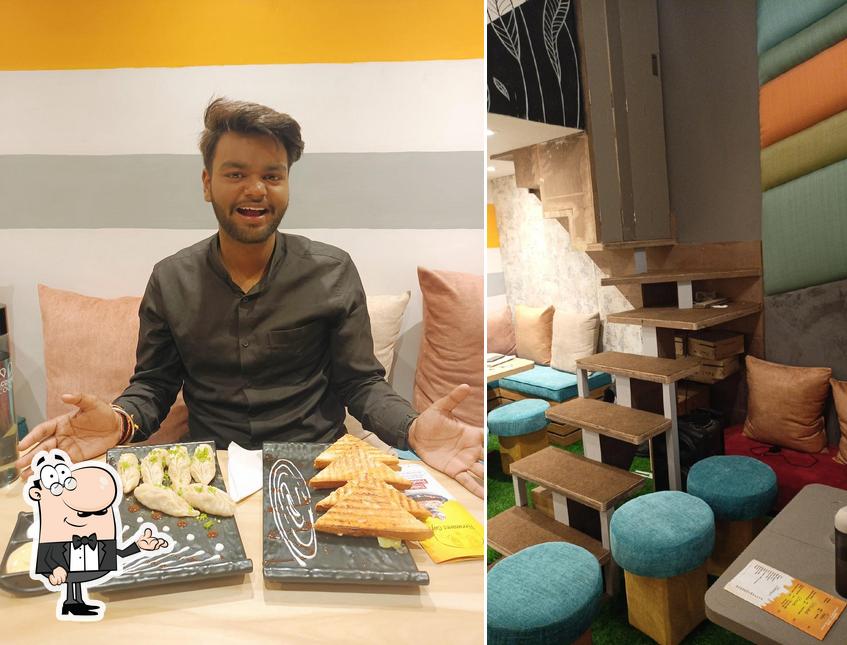 The interior of Hermano's cafe