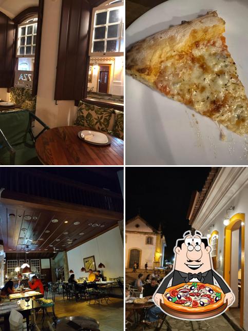 Experimente diferentes estilos de pizza