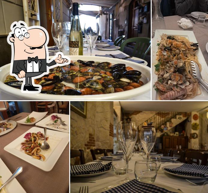 Gli interni di Il Tritone