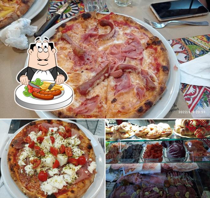 Platti al Pizzeria La Fattoria di Totuccio