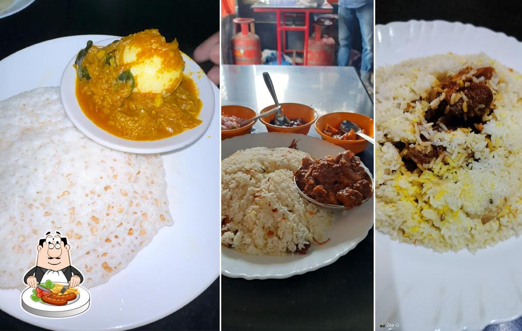 Food at Noushad (Amina) hotel