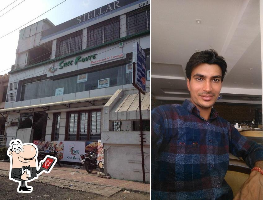 See this picture of Spice Route