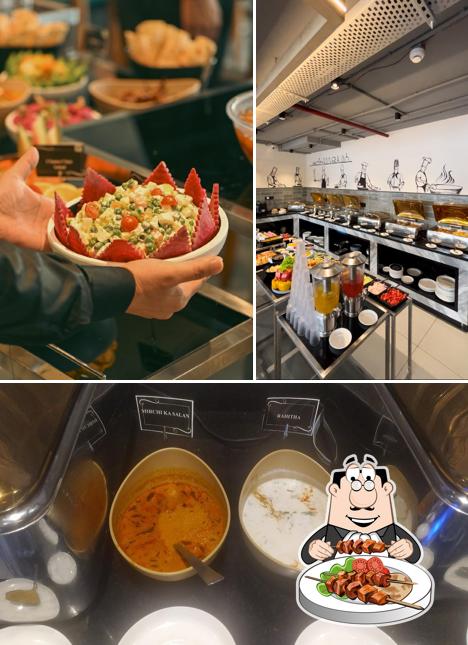 Food at Spice and sizzle