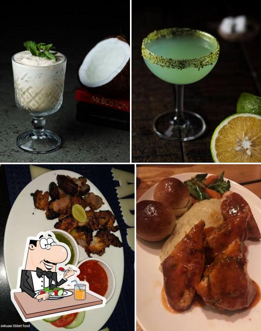 Food at Cocktails and Dreams Speakeasy