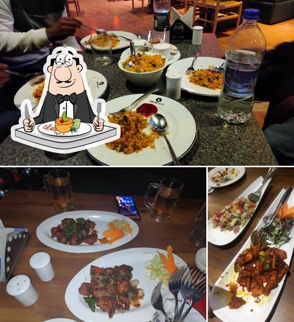 Food at Spectrum Bar