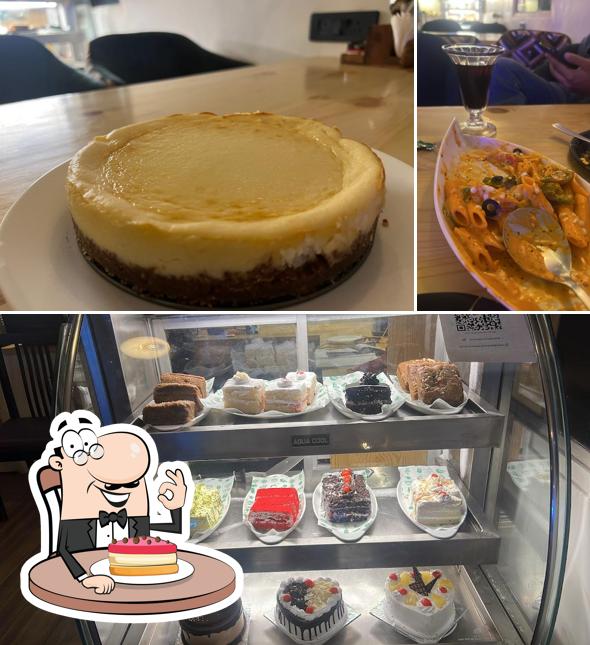 Cheesecake at Brew tale cafe